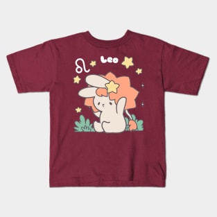 Leo Loppi Tokki Bunny Zodiac Series Kids T-Shirt